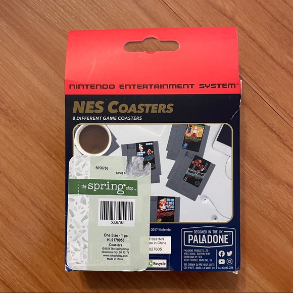Nintendo Game Coasters (8 pack) - Picture 2 of 10